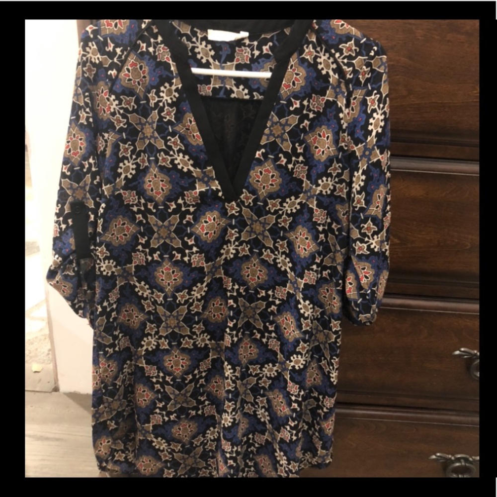 Vintage Print Tunic